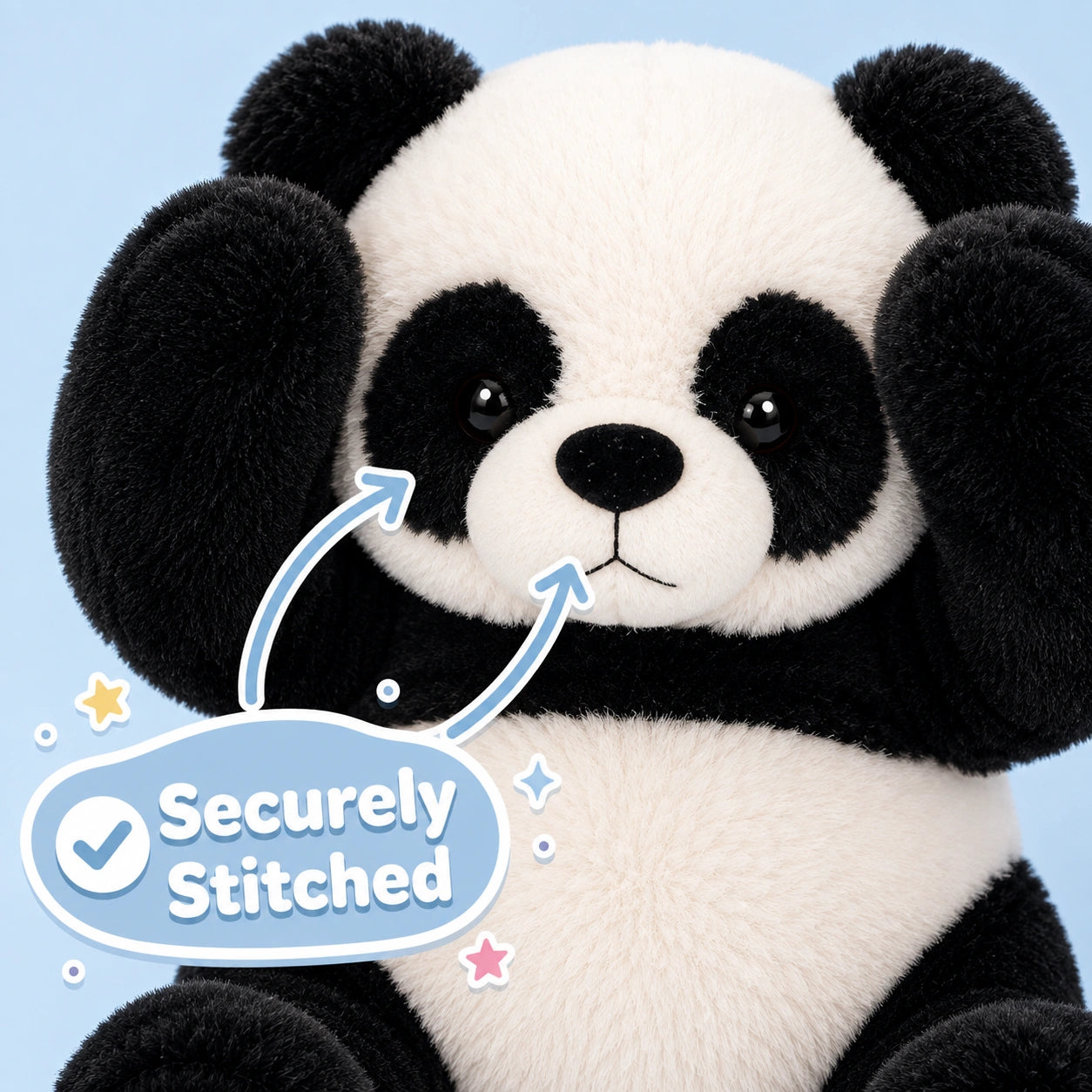 Singing & Voice Repeating Peek A Boo Panda Soft Toy for Screen-Free   Play, Imaginative Fun, Bedtime Comfort