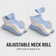Memory Foam Ergonomic Prone Pillow