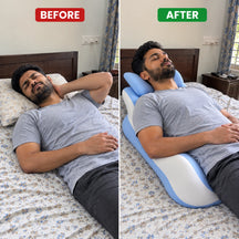 Memory Foam Ergonomic Prone Pillow