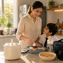 Electric Egg Cooker with 6 Boiling Modes