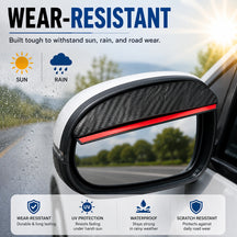 Carbon Fibre Rearview Mirror Rain Cover