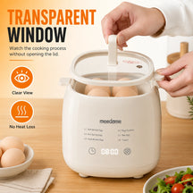 Electric Egg Cooker with 6 Boiling Modes