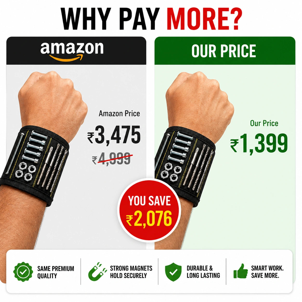 Magnetic Wrist Band