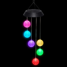 Solar Crystal Ball Wind Chime