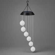 Solar Crystal Ball Wind Chime