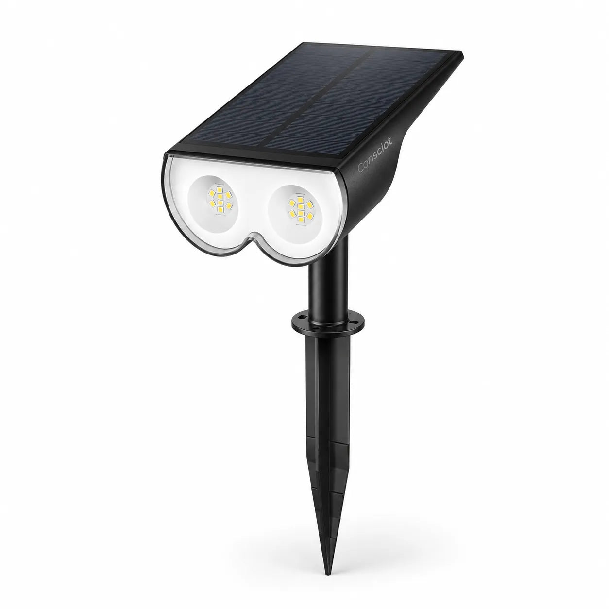 2 IN 1 Adjustable Outdoor Solar Lights (Set of 2)