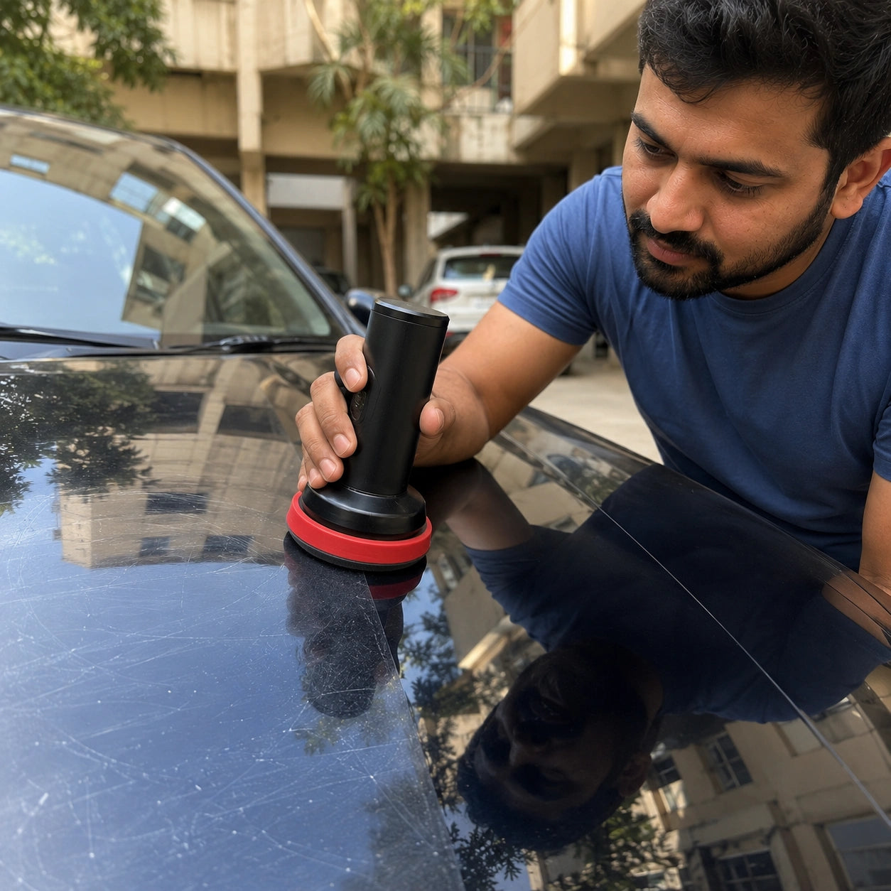 Electric Automatic Car Waxing Polishing Machine