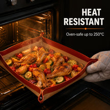 Silicone Fiber Baking Mat with Buckle