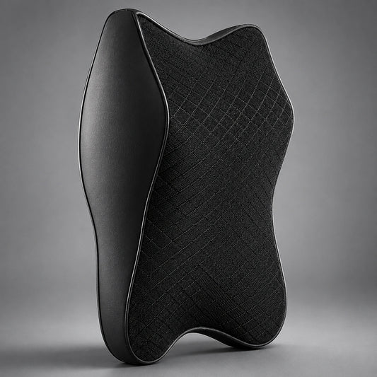 Car Seat Neck Pillow 100% Pure Memory Foam Neck Pillow with Breathable Removable Cover