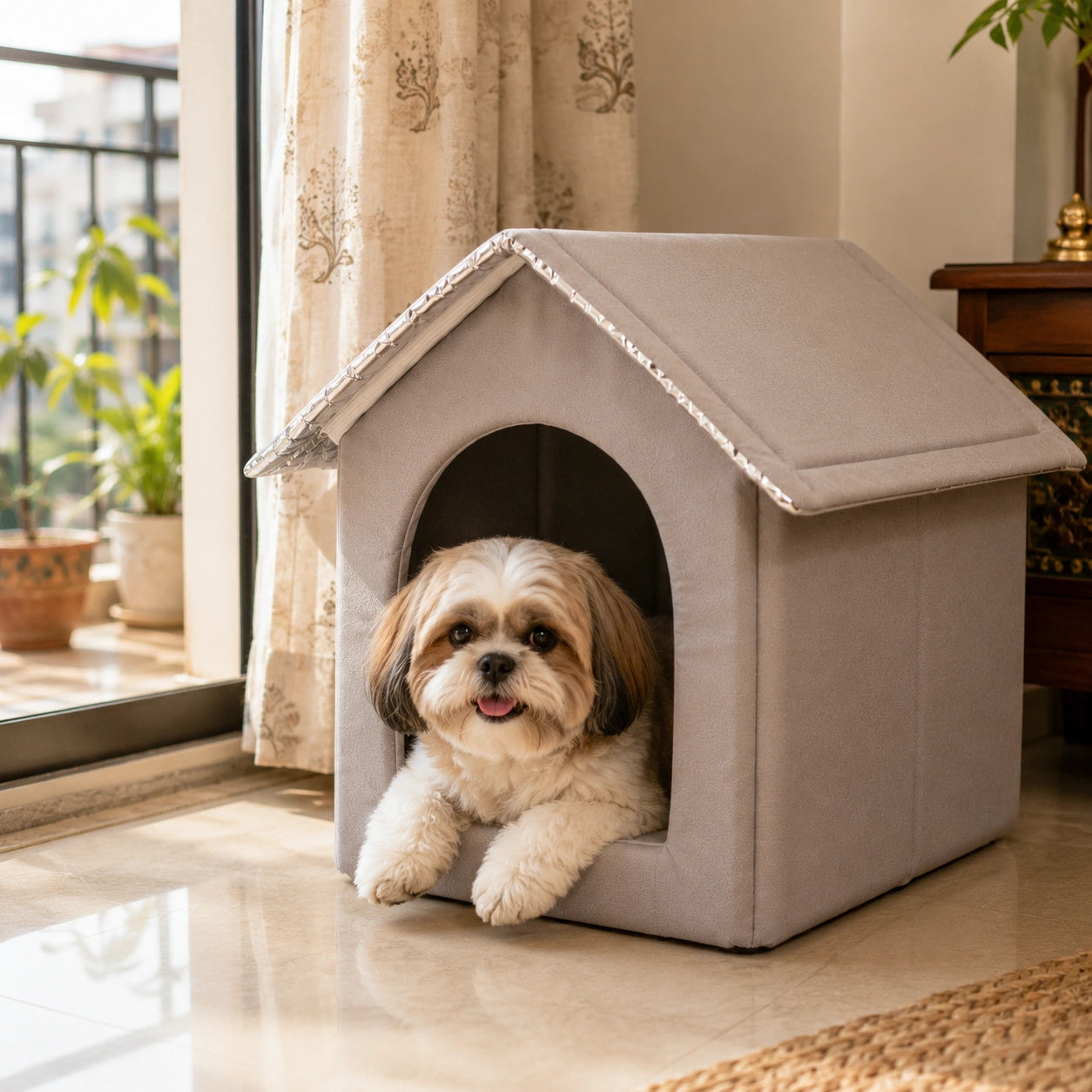 Cat & Dog Ice Bed Cooling House
