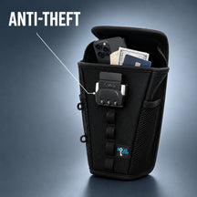 Anti-Theft Portable Safe and Beach Chair Vault. Packable & Slash Resistant