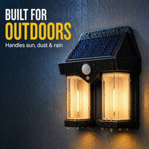 Outdoor Solar Sensor Motion Light