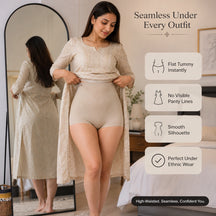 Tummy Control & Waist Shaping Everyday Wear Jelly Shaper Pants