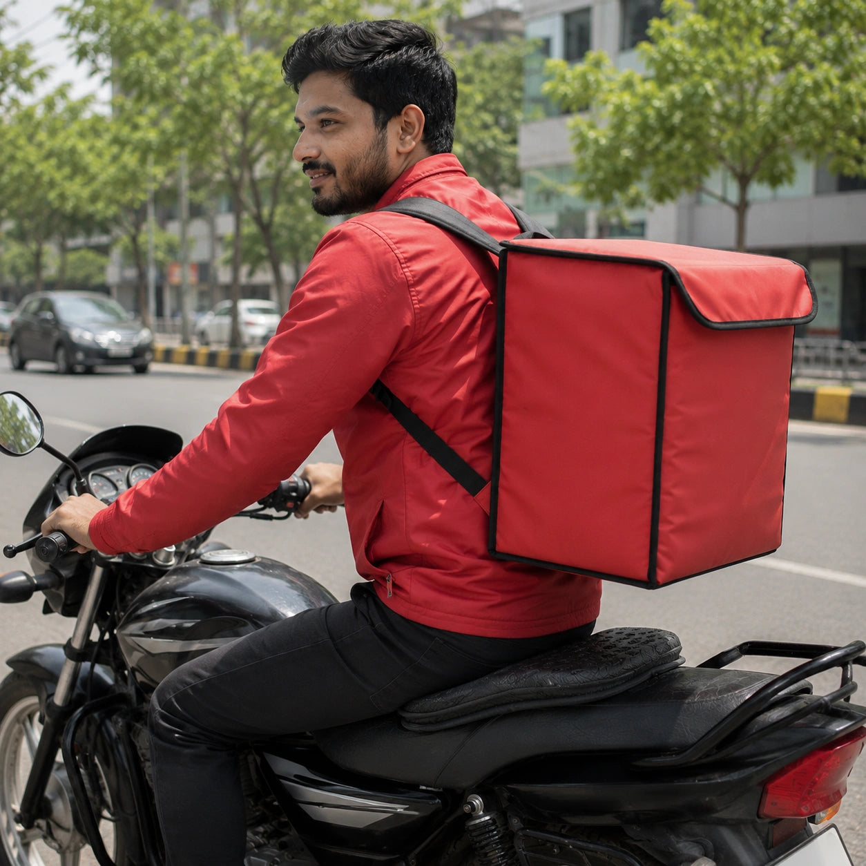 Shock Absorbing Motorcycle Seat Cushion