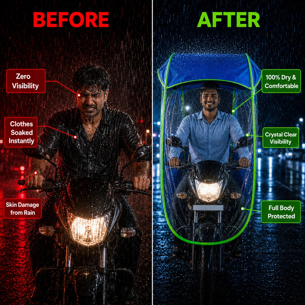 Motorcycle Windshield Cover