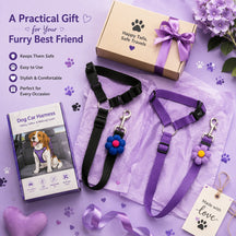 Adjustable Pet Dog Car Harness