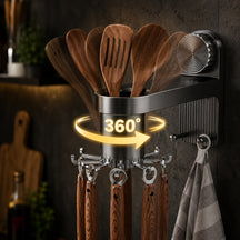Revolving Suction Cup Storage Rack