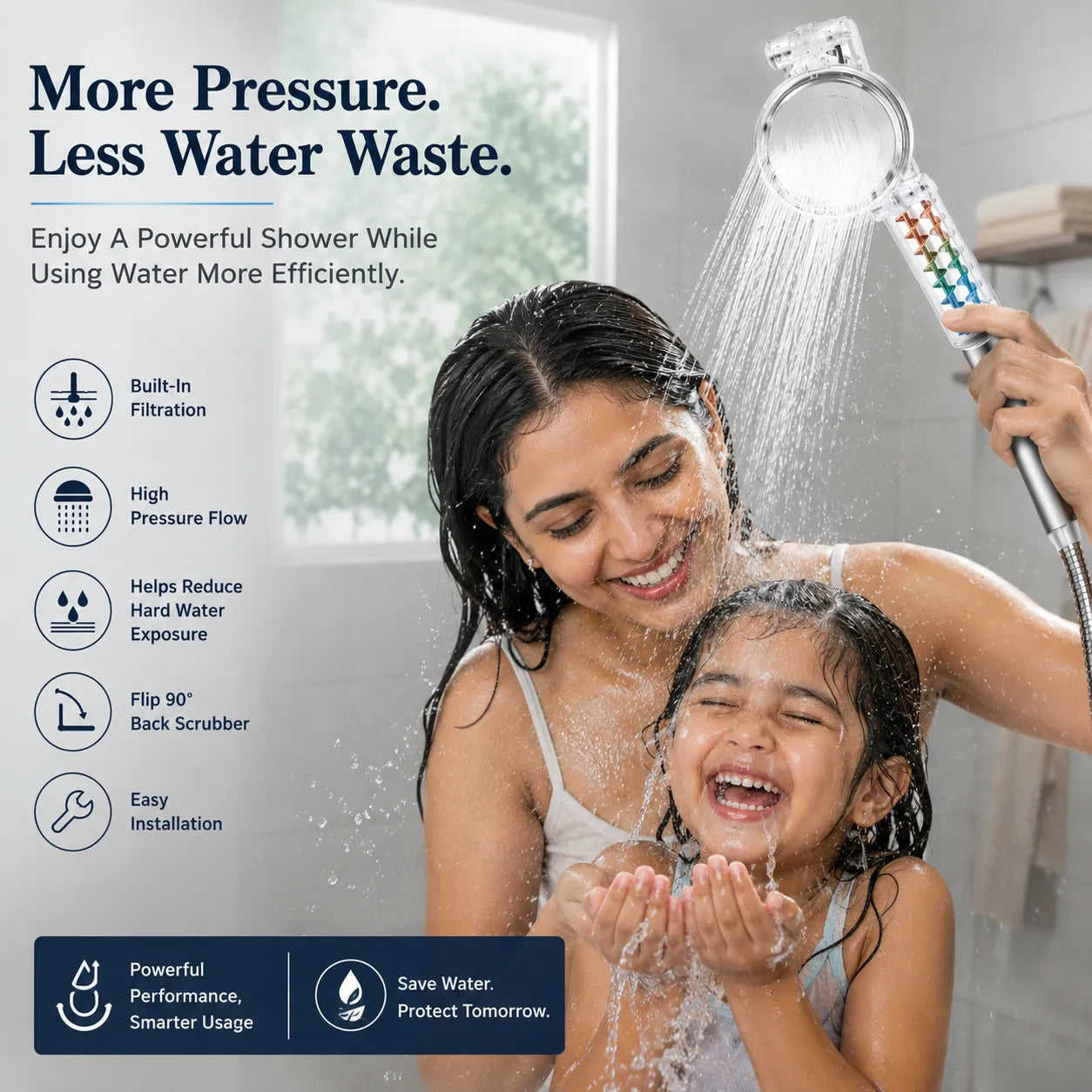 Multi-Stage Water Purifier Shower Head