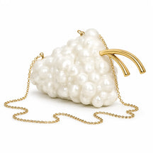 Glamorous Crystal Grape Clutch Handbag