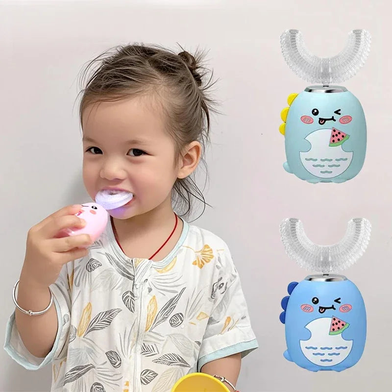 360 Degree U-shaped Electric Toothbrush For Kids