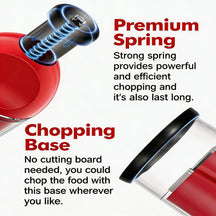 One-Press Instant Chop Multipurpose Vegetable & Fruit Chopper