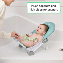 Foldable Baby Bath Seat 2 Position Non-Slip & Safe