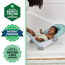 Foldable Baby Bath Seat 2 Position Non-Slip & Safe