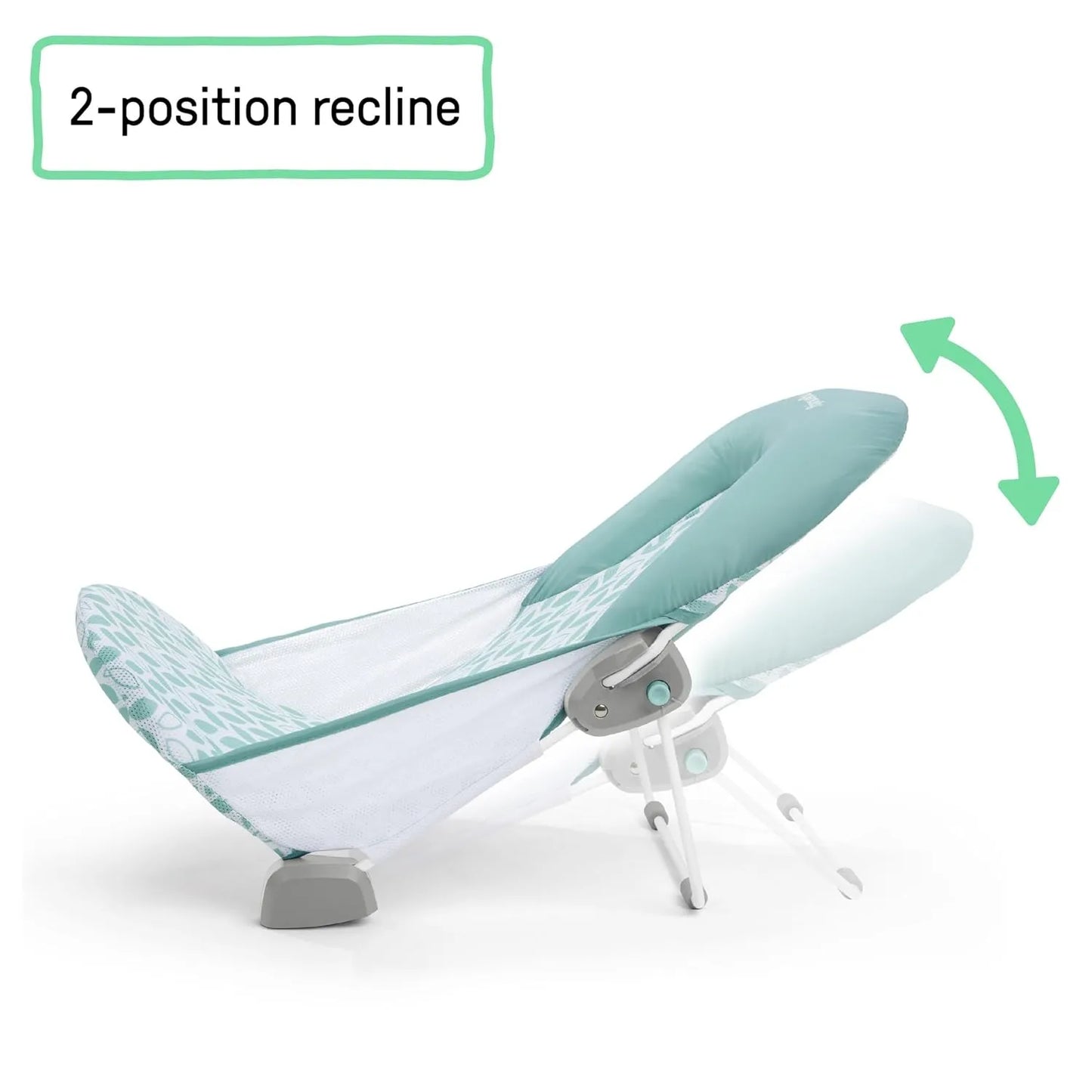 Foldable Baby Bath Seat 2 Position Non-Slip & Safe