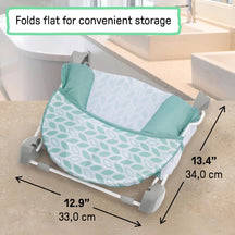Foldable Baby Bath Seat 2 Position Non-Slip & Safe