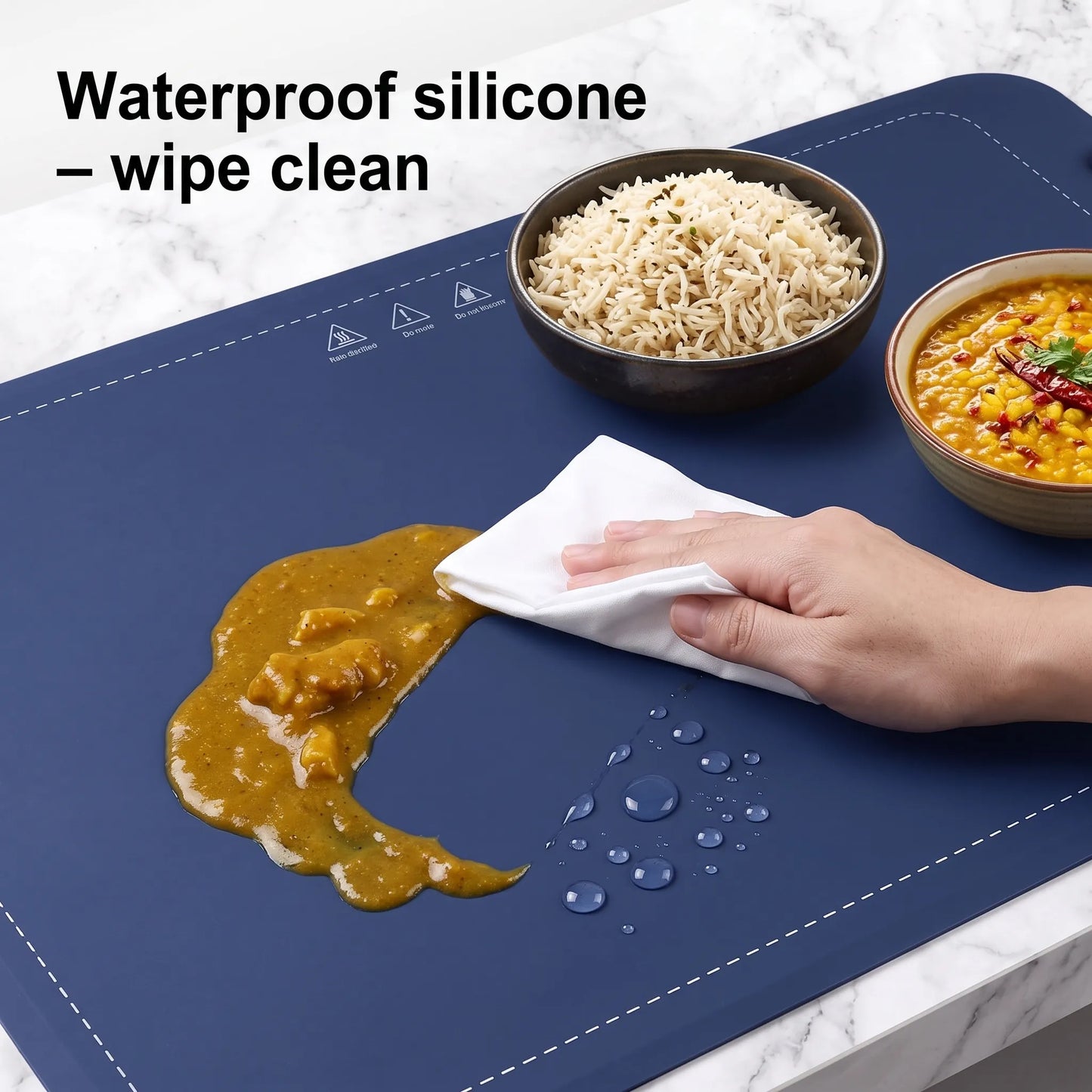 Electric Food Warming Mat – Never Eat Cold Food Again