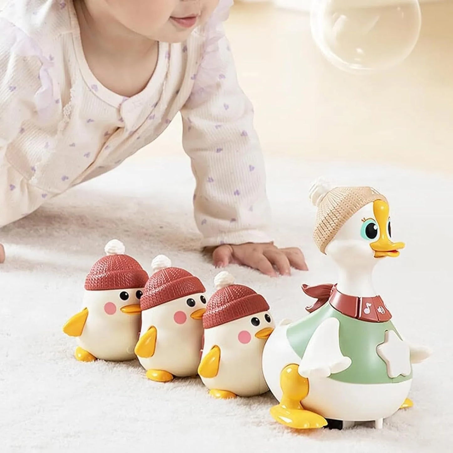 Melody Mama Duck With Swinging Feet Toy
