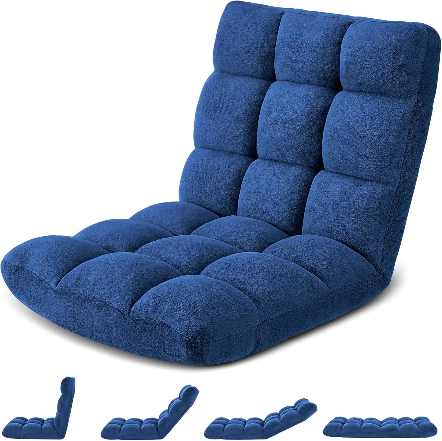 Foldable 14-Position Reclining Memory Foam Chair For Ultimate Comfort