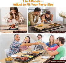 4 in 1 Premium Electric Fast Heating Food Warming Tray