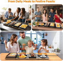 4 in 1 Premium Electric Fast Heating Food Warming Tray