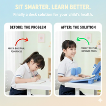 Kids Multi-Purpose Posture Desk – For Better Sitting, Studying & Learning