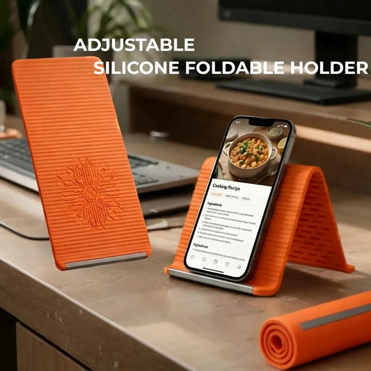 Premium 360° Adjustable Folding Silicone Phone & Tablet Stand