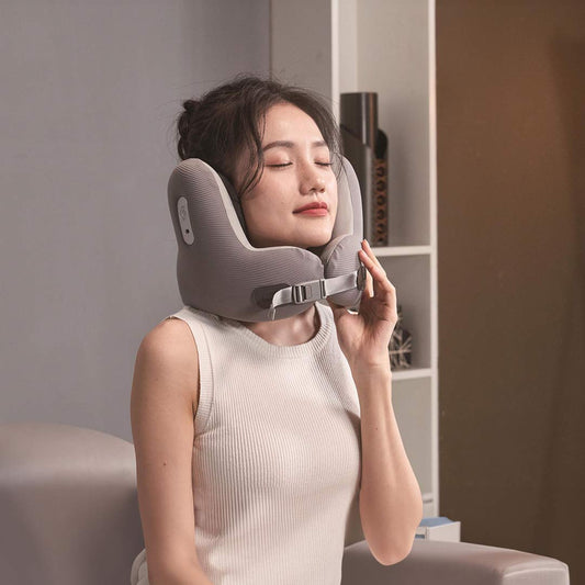Smart Travel Neck Pillow with Bluetooth Music