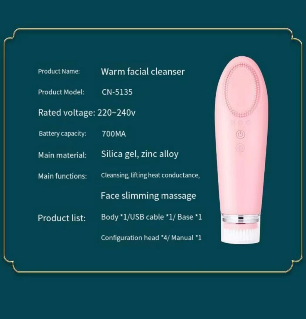4-in-1 Warm Massage Cleanser for Glass Skin Effect