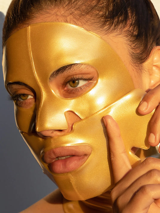 24K Gold Collagen Face Mask – Instant Glow & Anti-Aging Lift