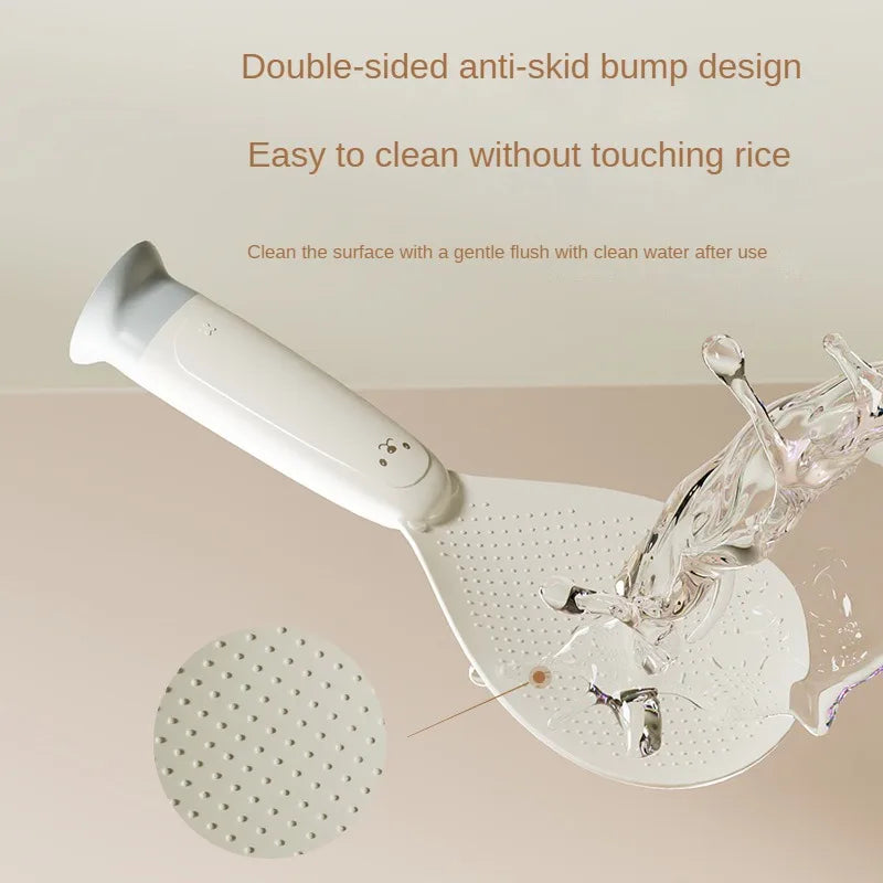 Non-Stick Rice Scoop for Smooth, Easy Serving