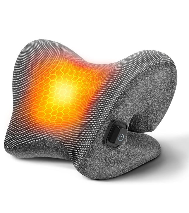 Wireless Heated Neck Stretcher & Pain Relief Pillow