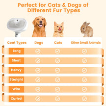 Skin-Friendly Self Cleaning Cat Grooming Brush with Diffuser Comb
