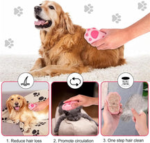Rechargeable Pet Grooming Spray Brush for Cats & Dogs