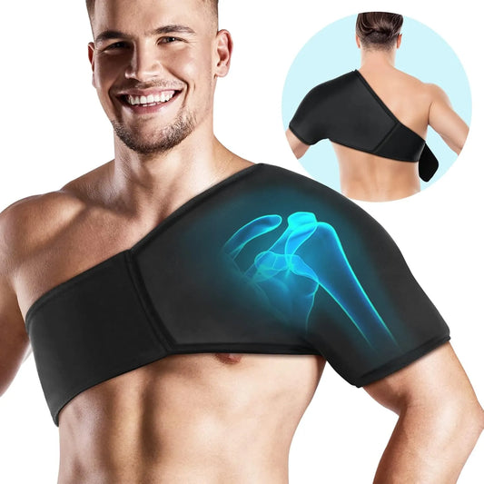 Instant Pain Relief Hot & Cold Shoulder Support Compression Wrap