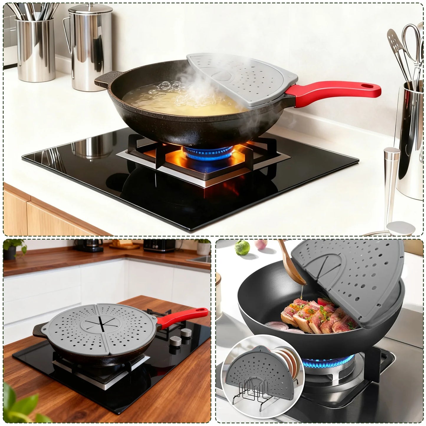 Silicone Splash Guard for Cooking