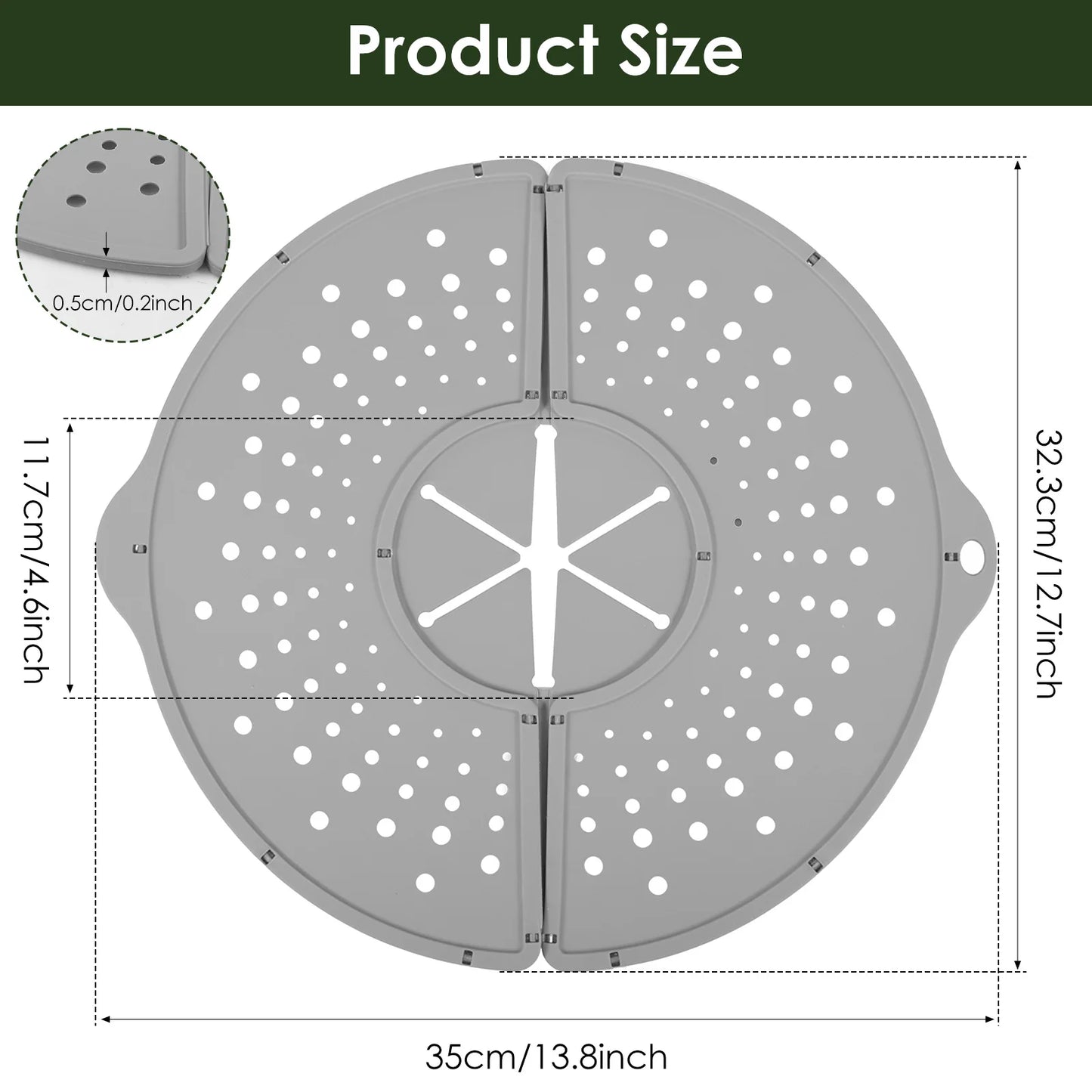 Silicone Splash Guard for Cooking