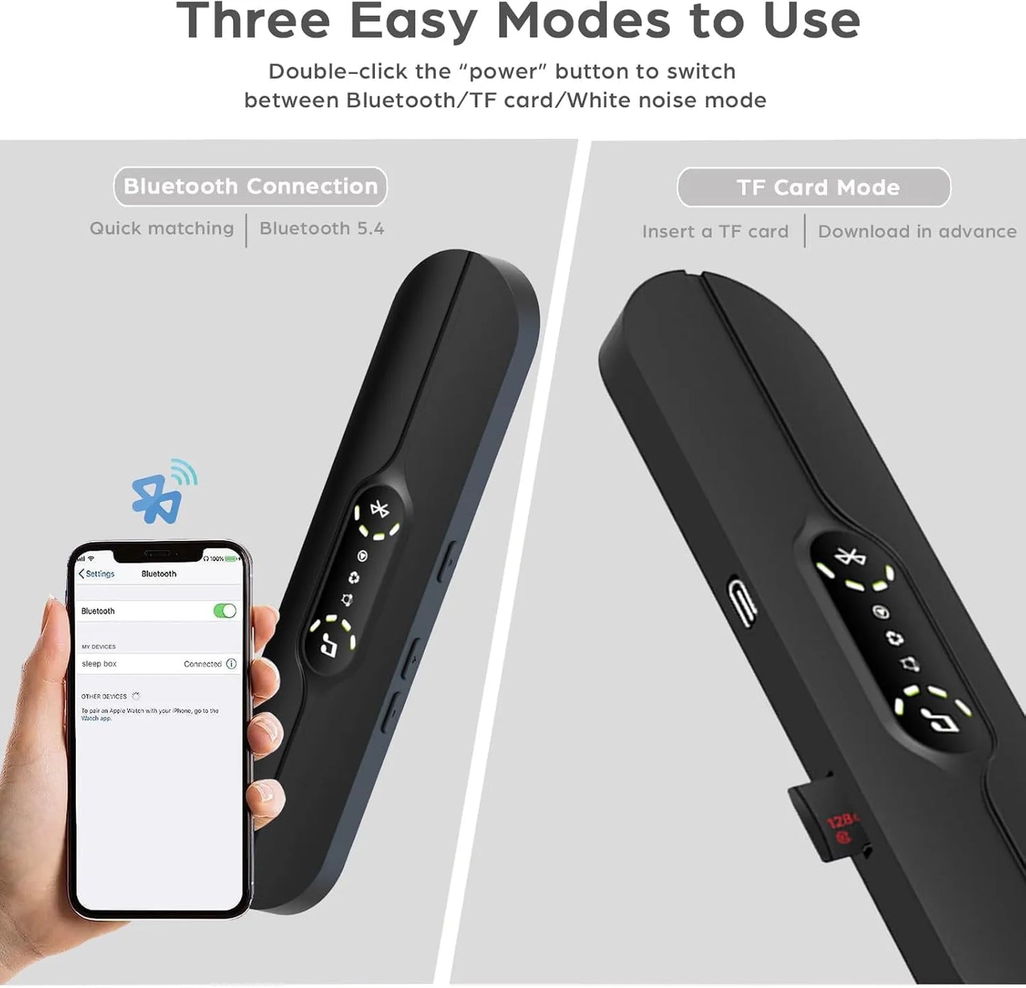 Comfort Sleep Speaker with Advanced Bone Conduction Technology