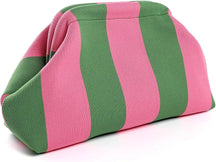 Striped Knit Luxe Everyday Essentials Clutch