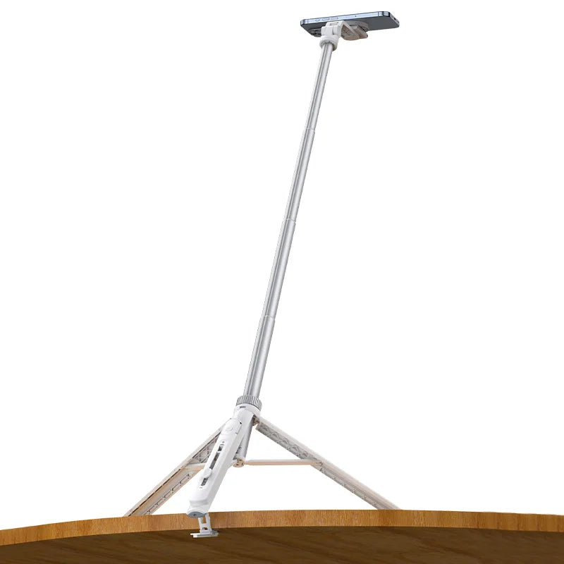 4-in-1 Smart Selfie Stick & Tripod with Overhead Mobile Stand