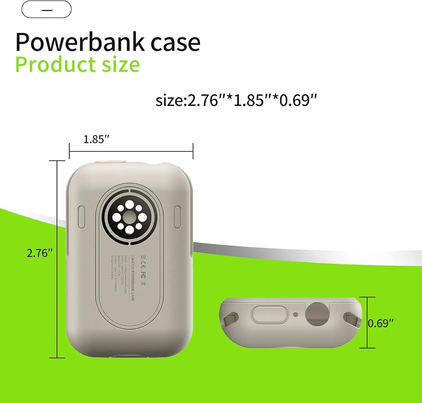 Smart Apple Watch Charging Power Bank with LED Indicator